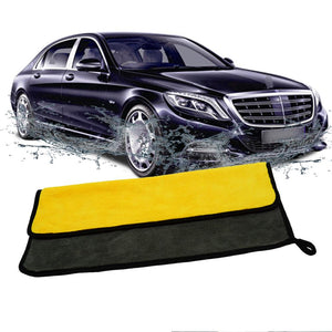 TERMINAL+ PACK OF 2 250GSM SOFT MICROFIBRE CLOTH FOR CARS AND KITCHEN